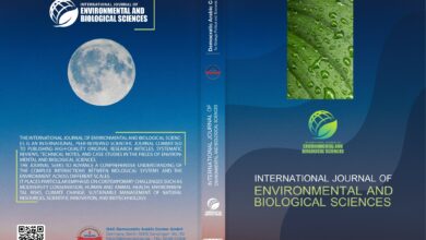 International Journal of Environmental and Biological Sciences